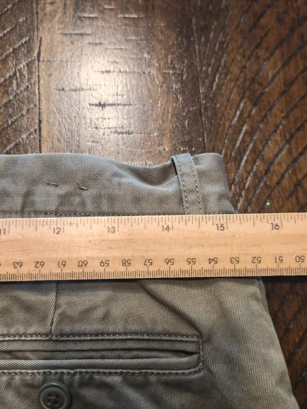 J Crew Pants Mens 30x30 Green Broken In Khaki Cotton Military Field Trouser G711
